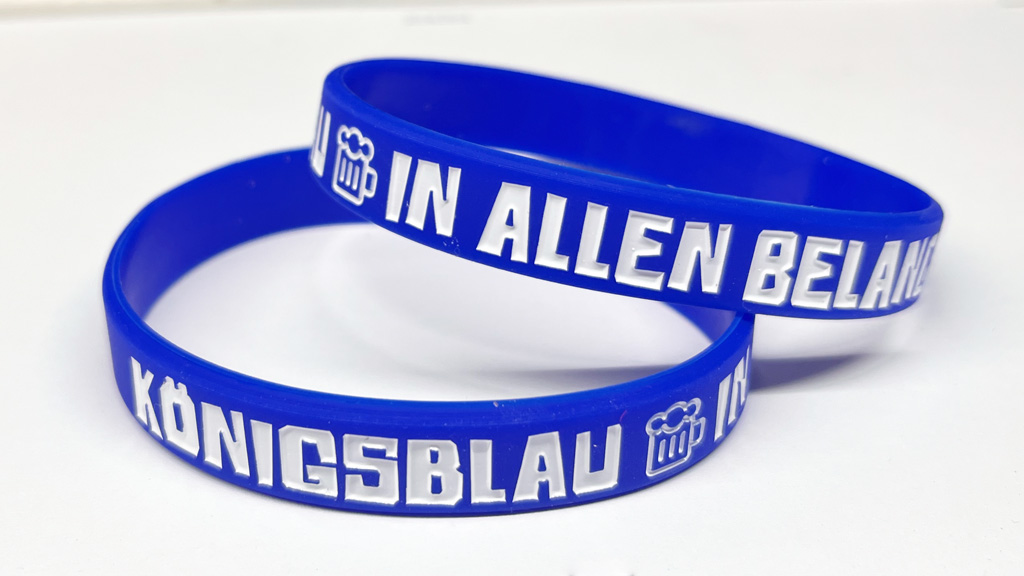 Silikonarmband - Königsblau Silikonarmband - Königsblau